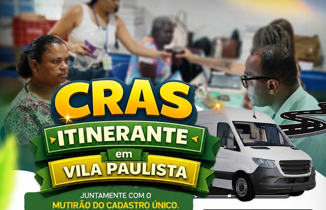 Imagem da notícia: CRAS Itinerante leva atendimento do Cadastro Único a Paulista